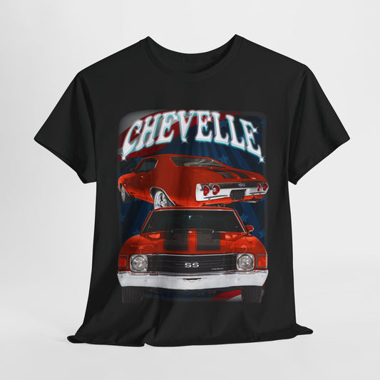 Red 1972 Chevelle Unisex Heavy Cotton Tee T Shirt muscle car Great Gift