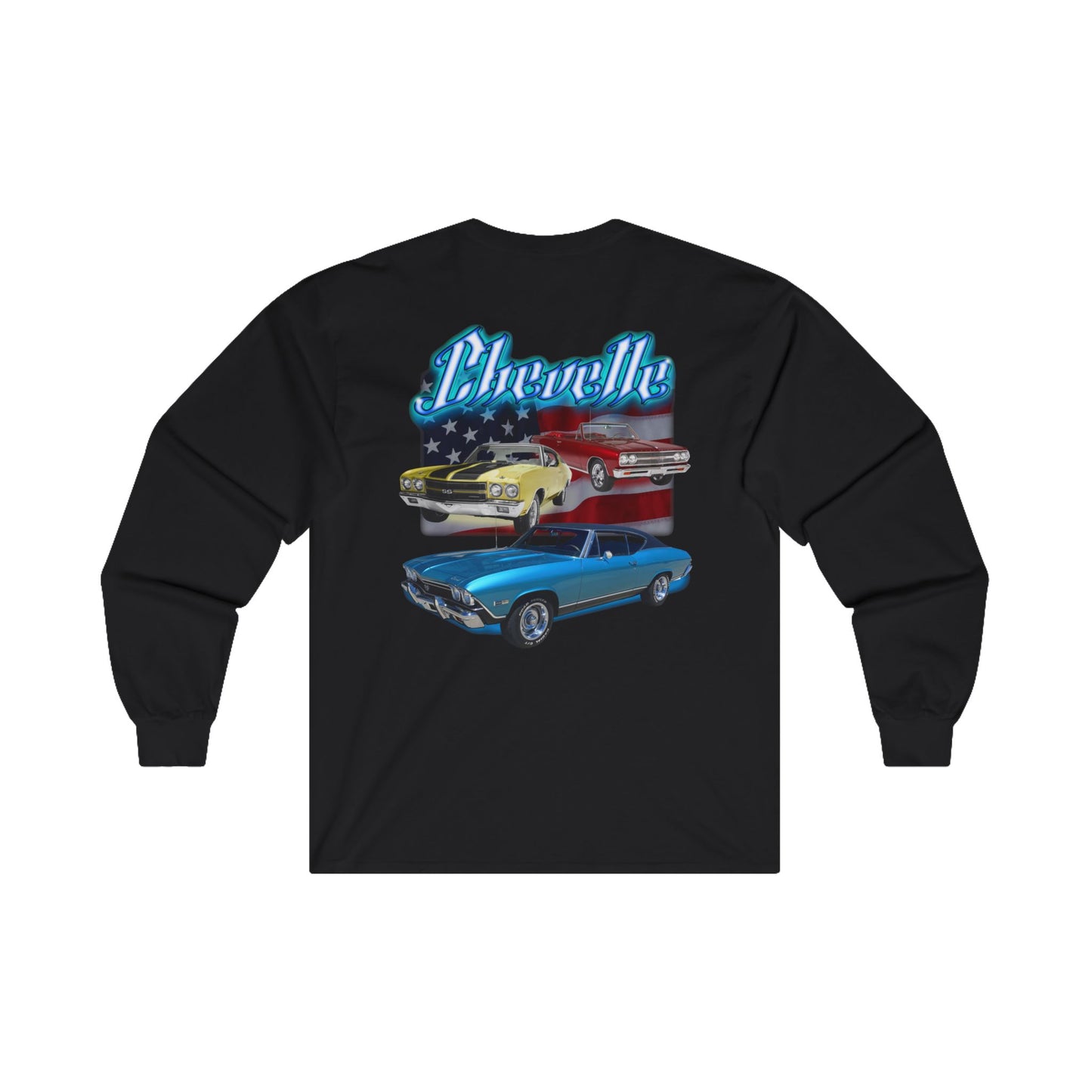 1965 1968 1970 Chevelle Ss 396 Long Sleeve T-shirt Classic Muscle Car Guy Gift,lover,Camaro,GTO,Chevrolet