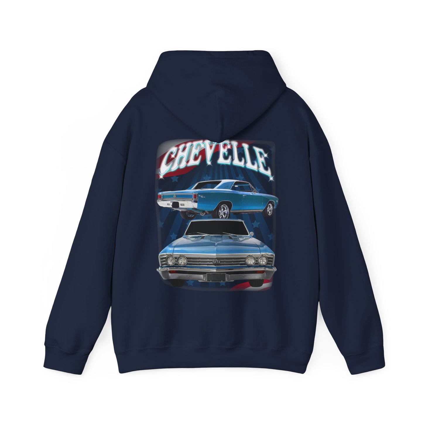 Blue 1967 Chevelle hoodie Car Guy Gift,nova,corvette,charger,classic,hot Rod