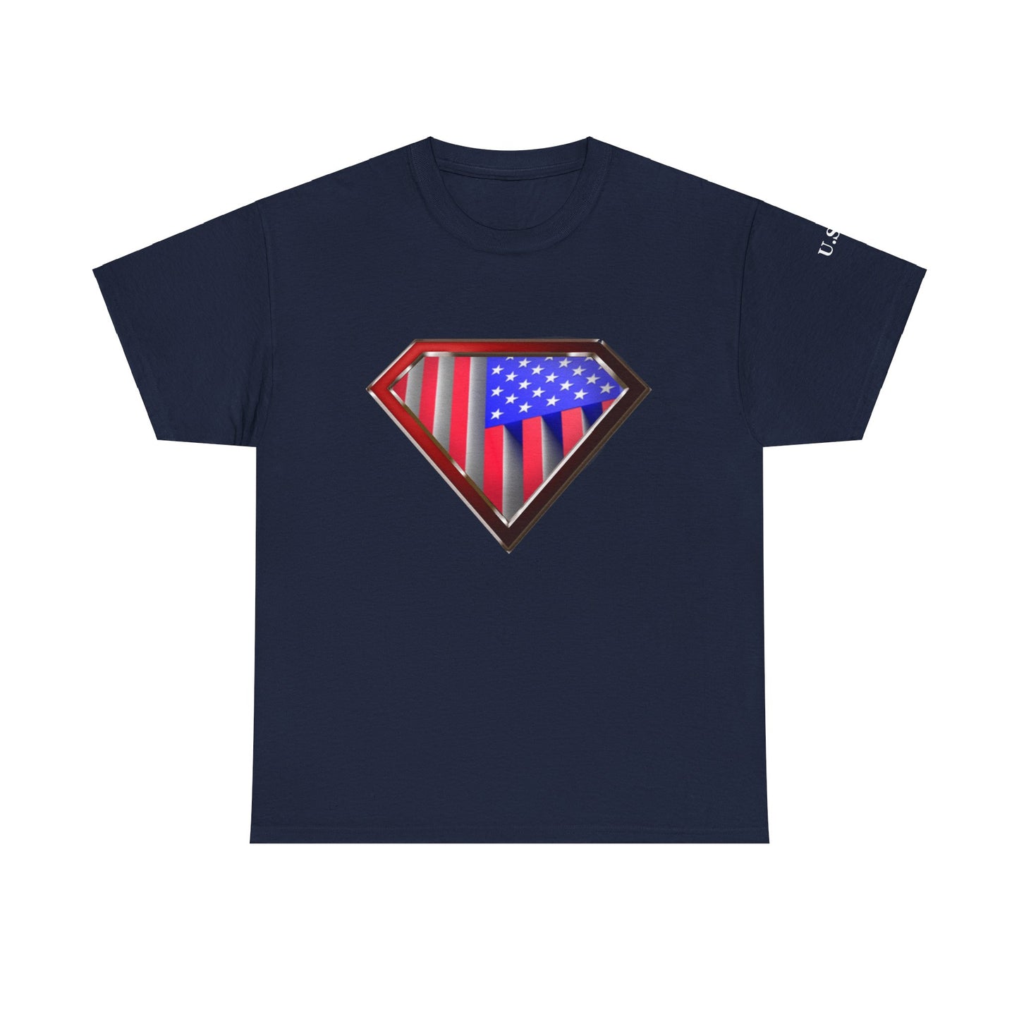 Super Patriot USA Unisex Heavy Cotton Tee T Shirt Great Man Woman Gift