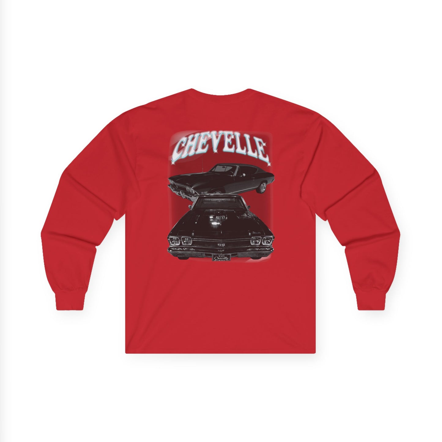 Black 1968 Chevelle Ultra Cotton Long Sleeve Tee T Shirt Great Gift