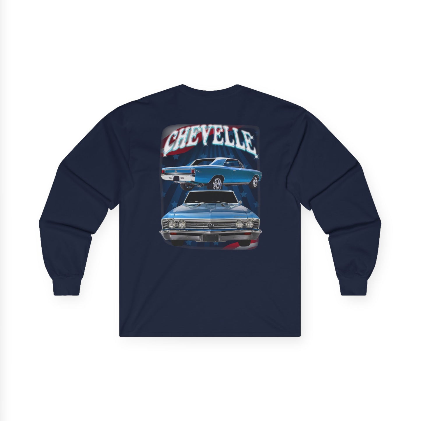 Light Blue 1967 Chevelle Ultra Cotton Long Sleeve Tee T Shirt Great Gift
