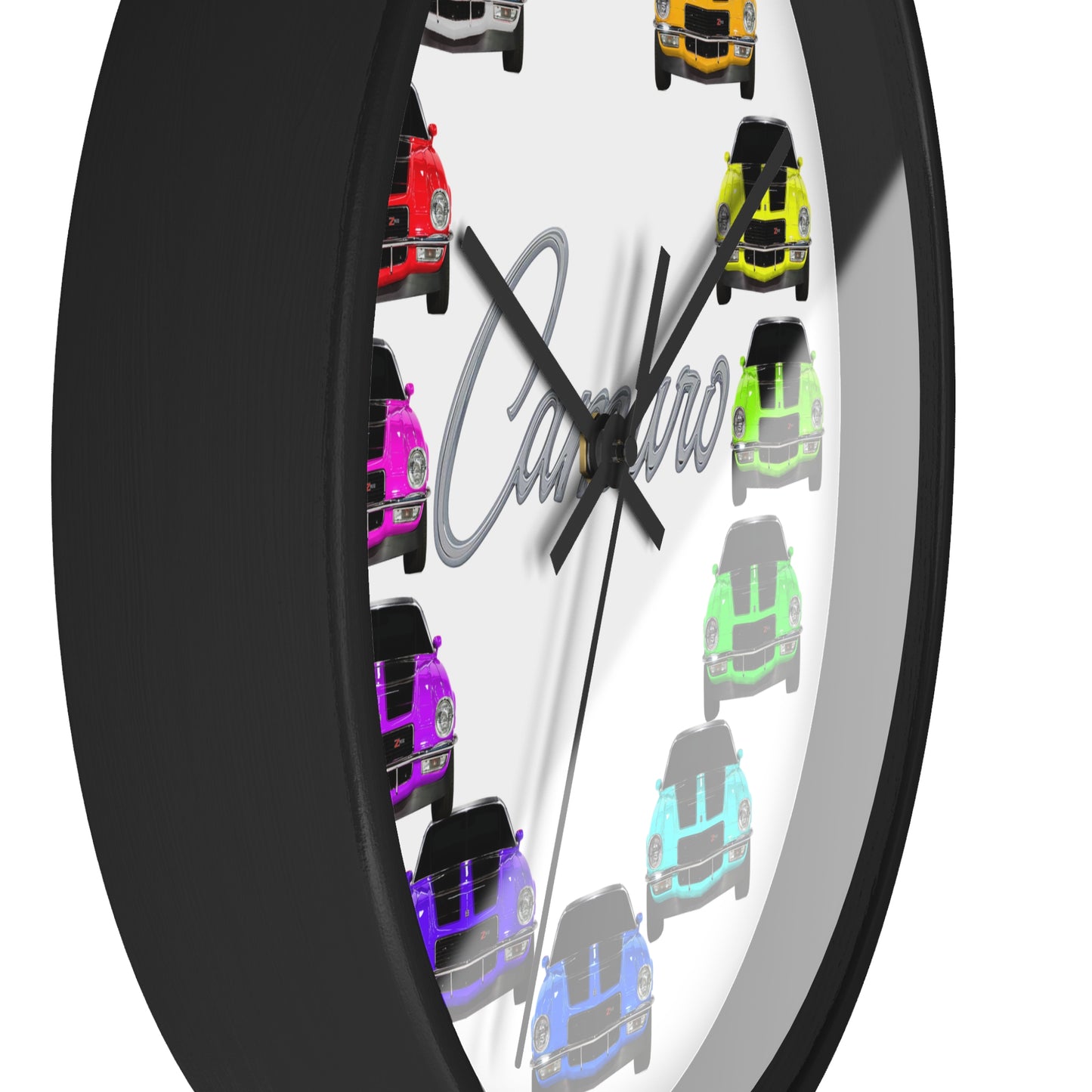 1970 Wall clock Gift Decor Classic Muscle Gift,hot rod,car, white background