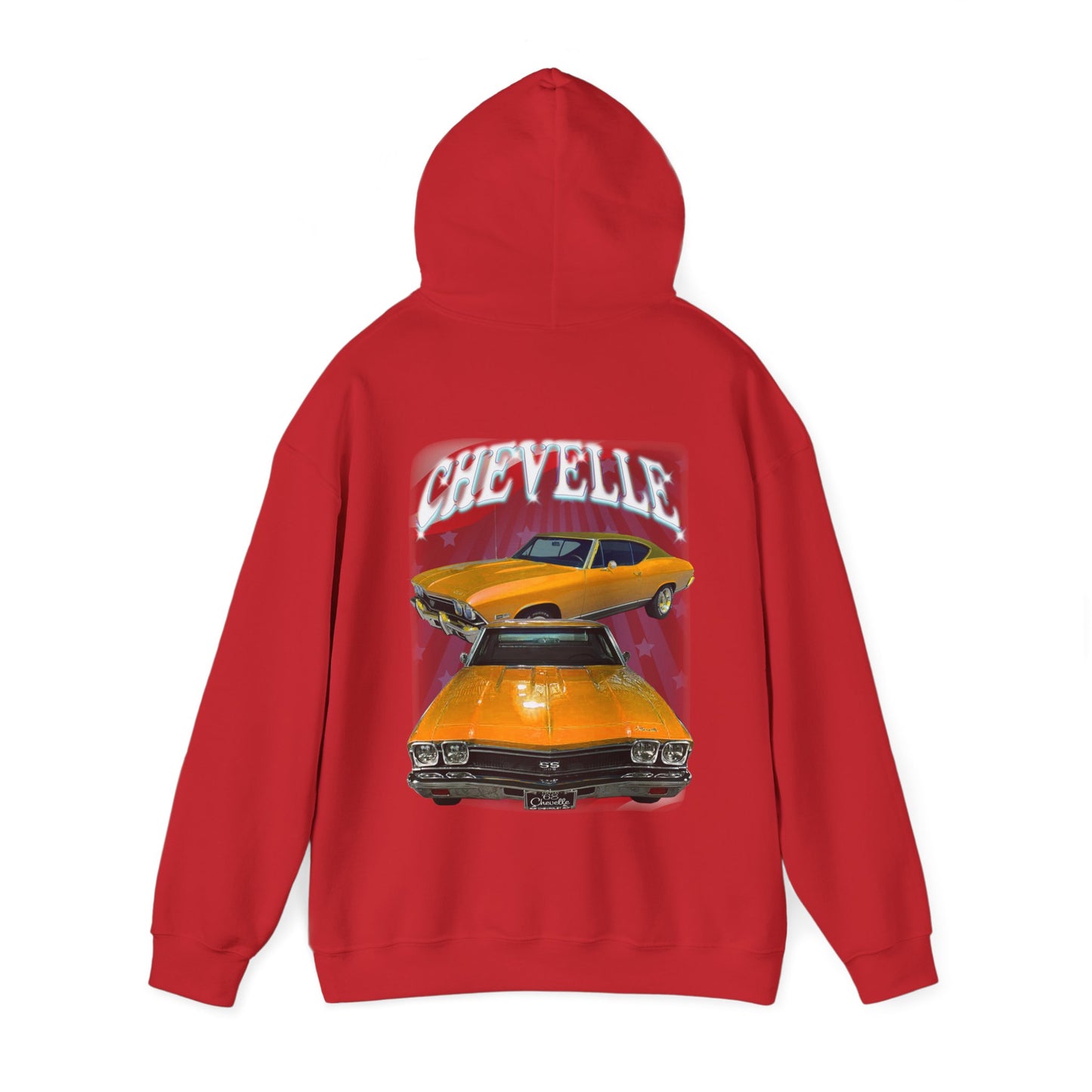 Orange 1968 Chevelle hoodie Car Guy Gift,nova,corvette,charger,classic,hot Rod