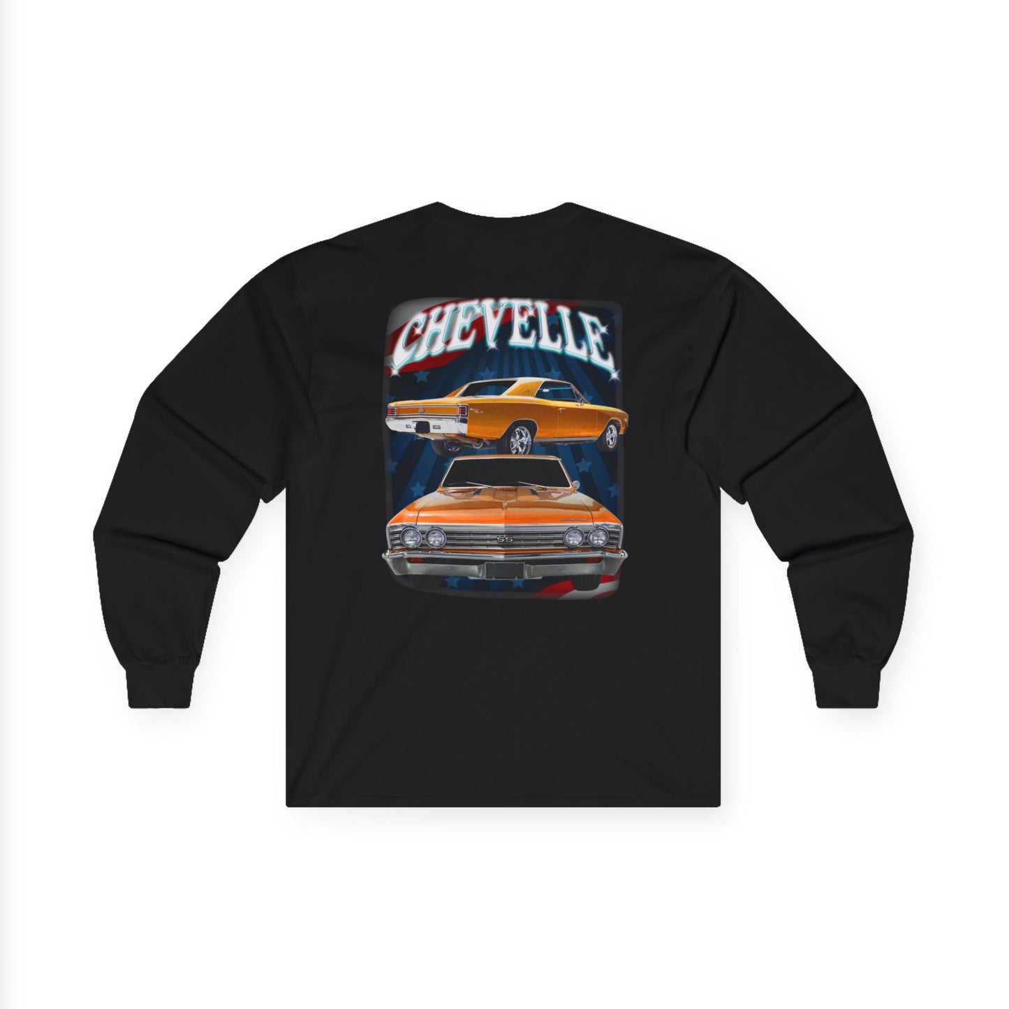 Orange 1967 Chevelle Ultra Cotton Long Sleeve Tee T Shirt Great Gift