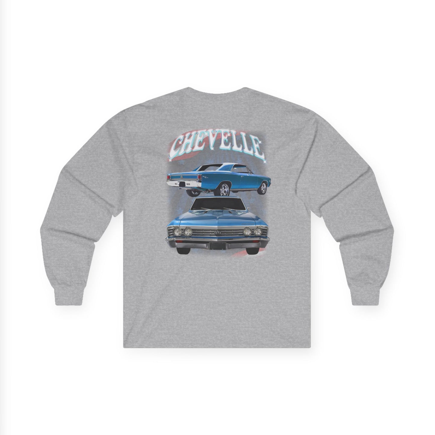 Light Blue 1967 Chevelle Ultra Cotton Long Sleeve Tee T Shirt Great Gift