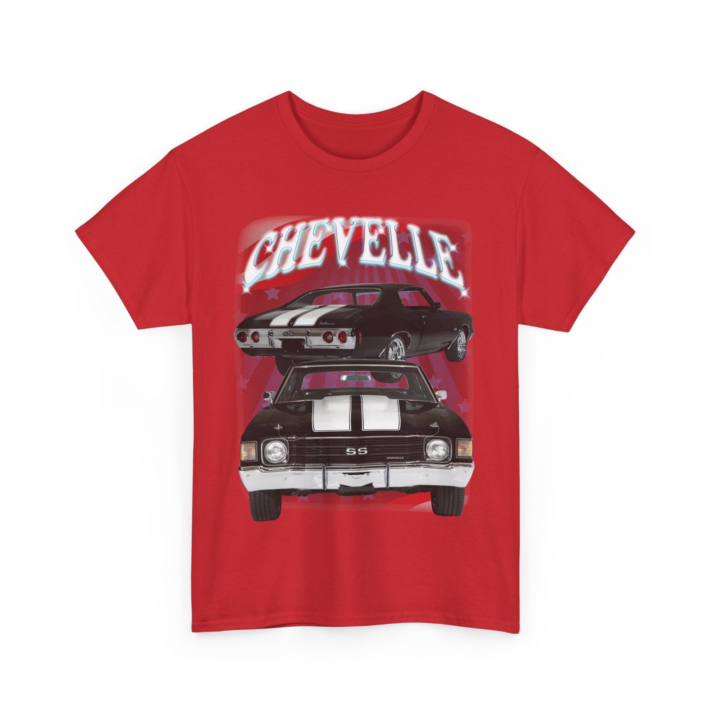 Black 1972 Chevelle Unisex Heavy Cotton Tee T Shirt muscle car Great Gift