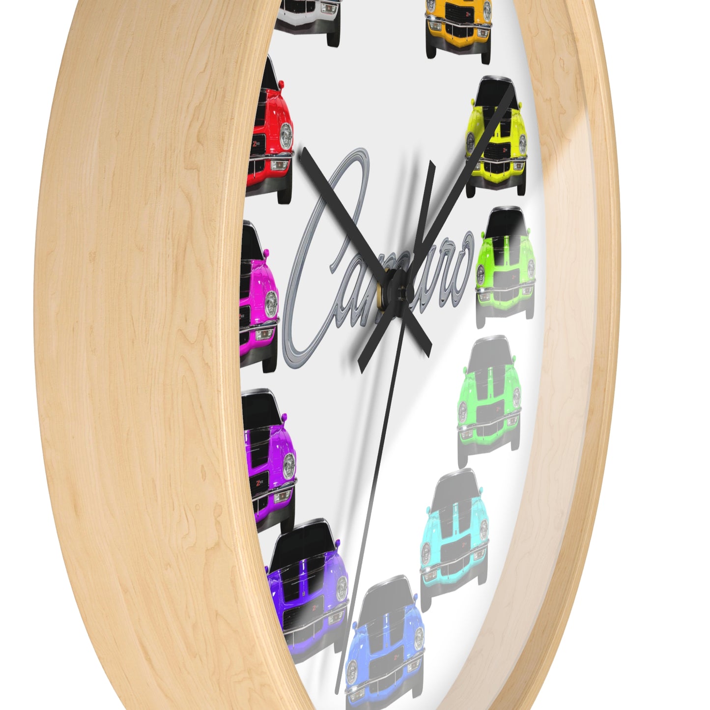 1970 Wall clock Gift Decor Classic Muscle Gift,hot rod,car, white background
