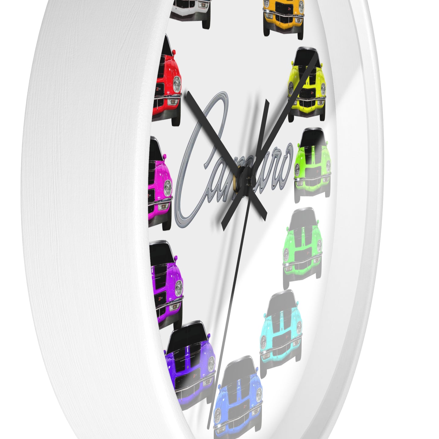 1970 Wall clock Gift Decor Classic Muscle Gift,hot rod,car, white background