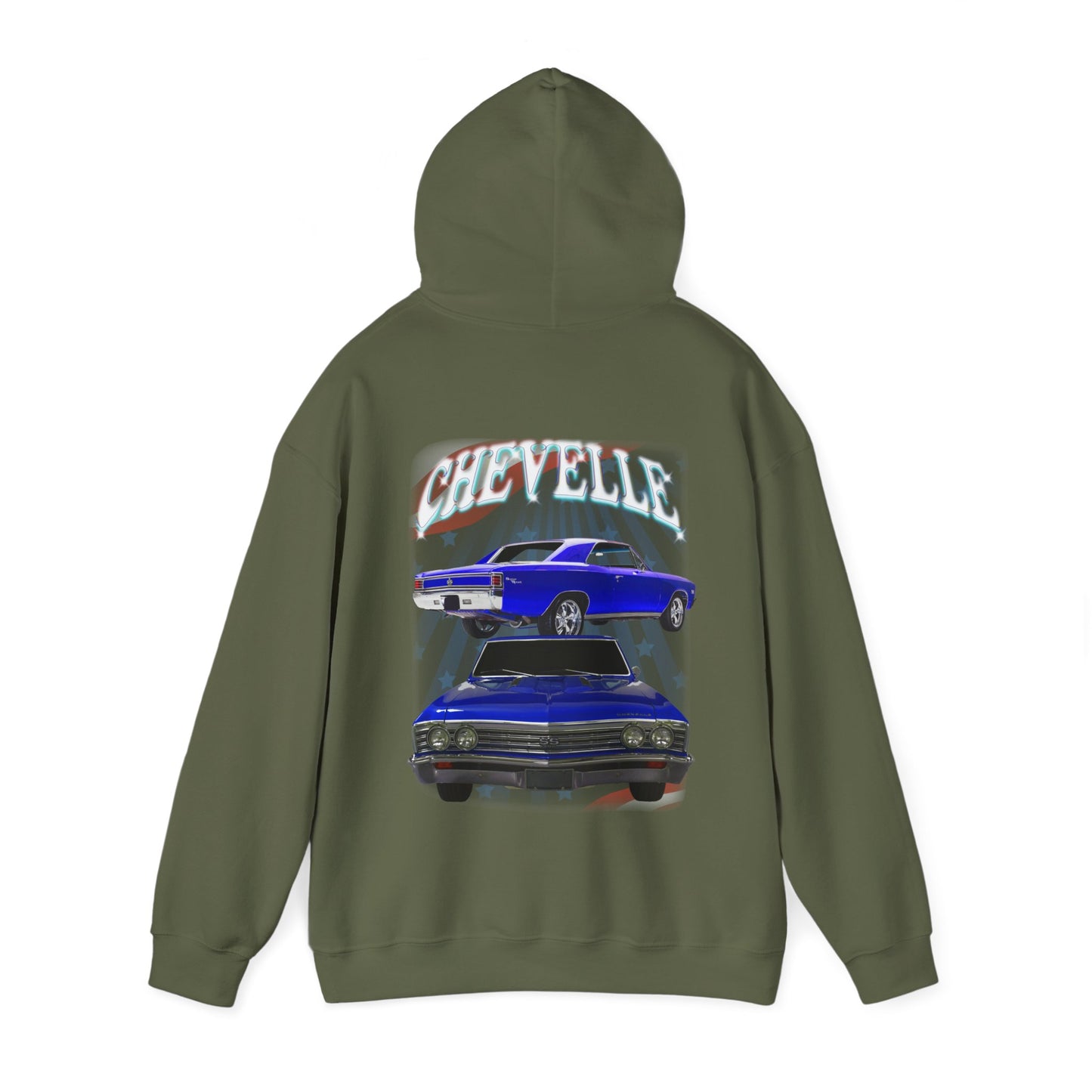 Dark Blue 1967 Chevelle hoodie Car Guy Gift,nova,corvette,classic,hot Rod