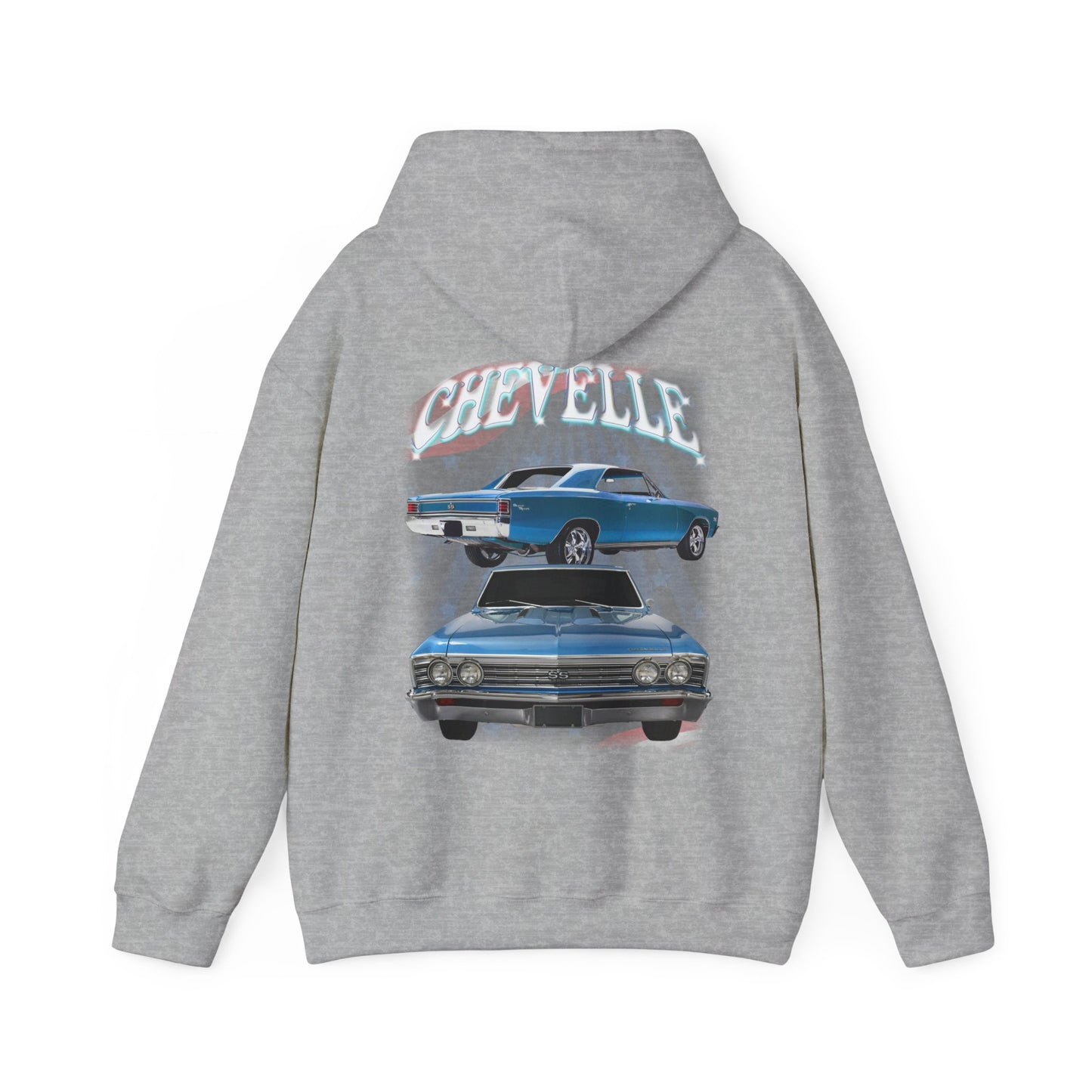 Blue 1967 Chevelle hoodie Car Guy Gift,nova,corvette,charger,classic,hot Rod