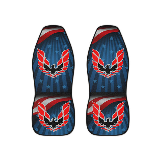 Patriotic USA Firebird Trans Am Classic Gift,Camaro,hot rod SEAT Covers
