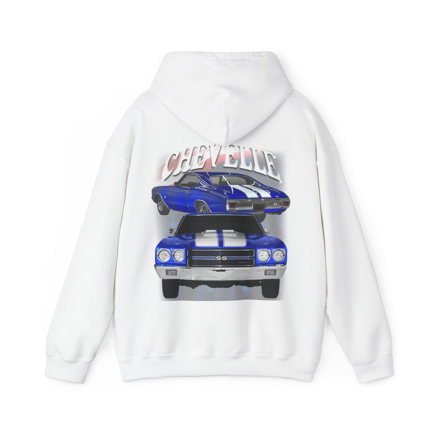 Blue 1970 Chevelle hoodie Car Guy Gift,nova,corvette,charger,classic,hot Rod