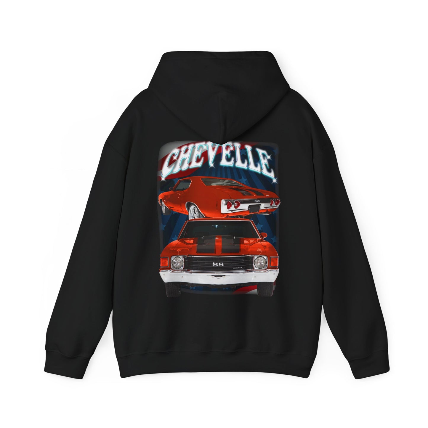 Orange 1972 Chevelle hoodie Car Guy Gift,nova,corvette,charger,classic,hot Rod