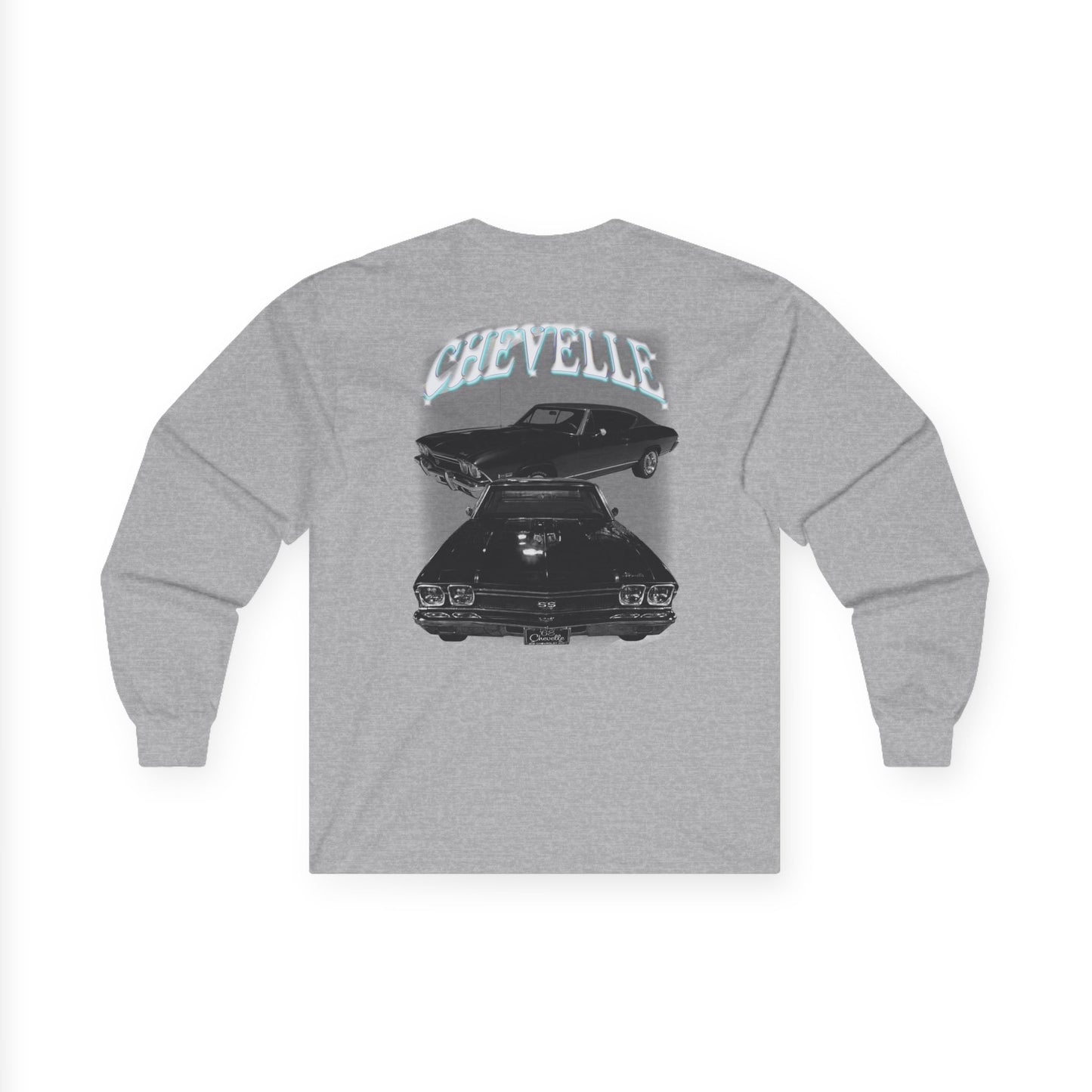 Black 1968 Chevelle Ultra Cotton Long Sleeve Tee T Shirt Great Gift