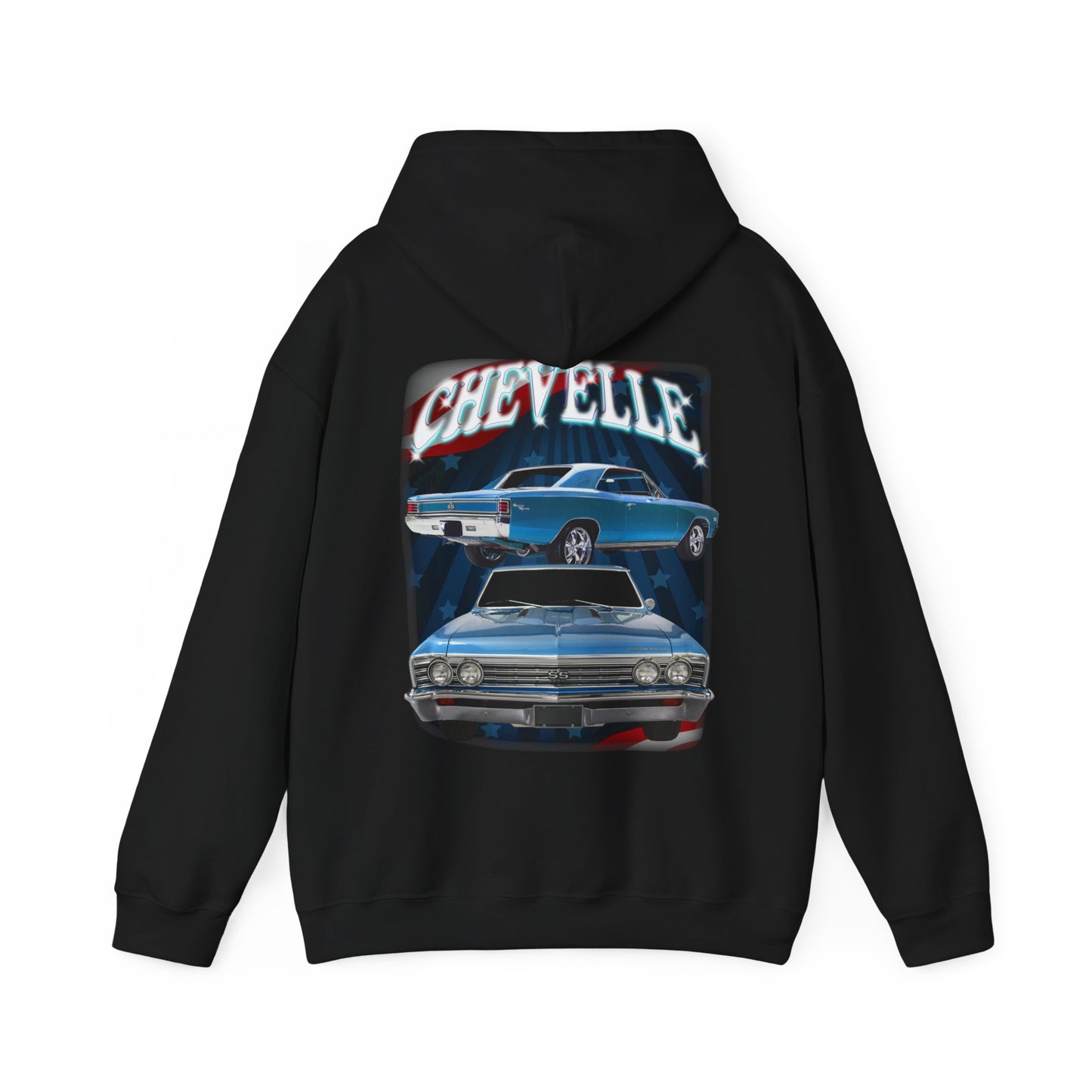 Blue 1967 Chevelle hoodie Car Guy Gift,nova,corvette,charger,classic,hot Rod