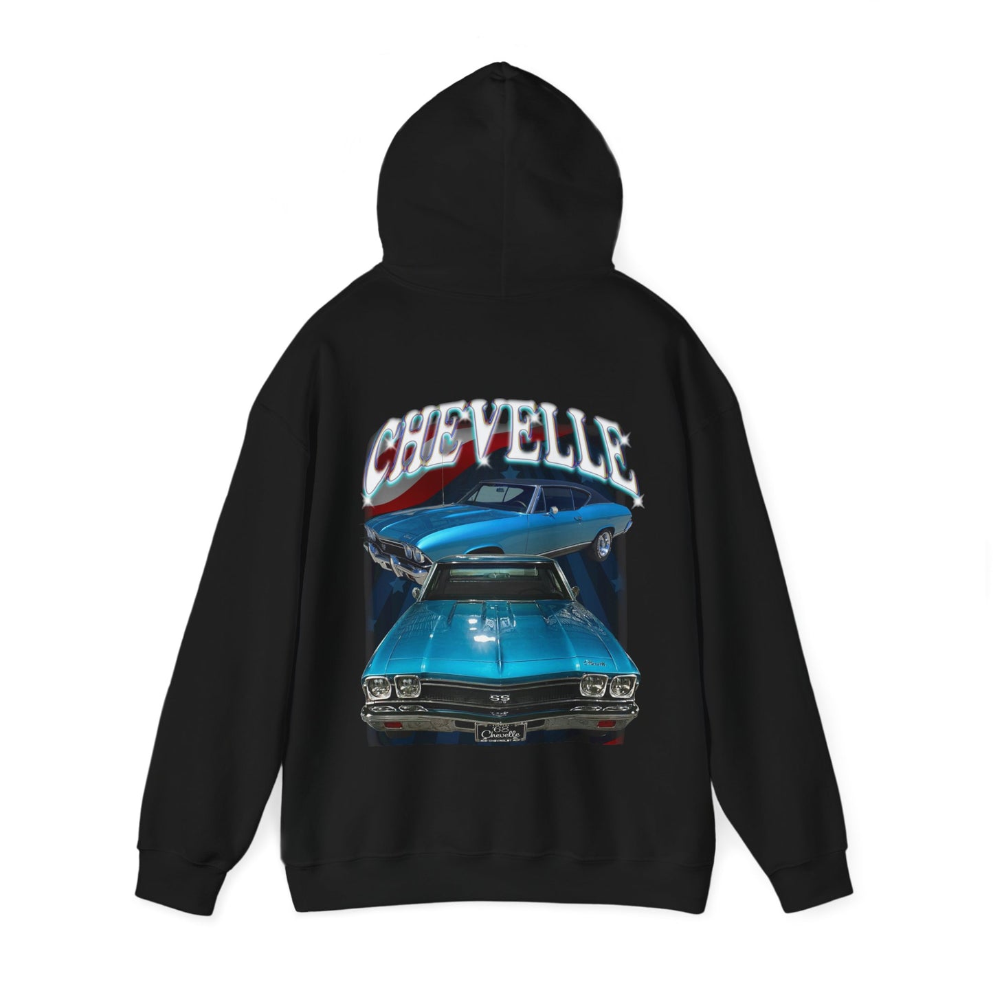 Turquoise 1968 Chevelle hoodie Car Guy Gift,nova,corvette,classic,hot Rod