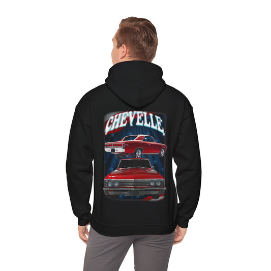 Red 1967 Chevelle hoodie Car Guy Gift,nova,corvette,charger,classic,hot Rod