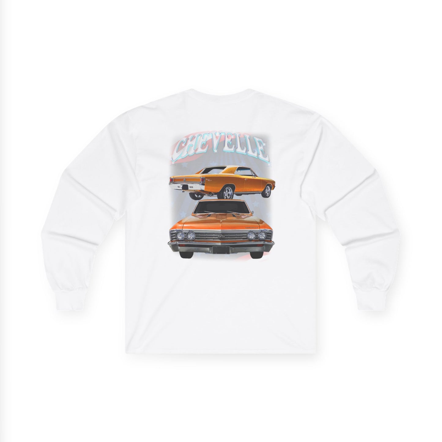 Orange 1967 Chevelle Ultra Cotton Long Sleeve Tee T Shirt Great Gift