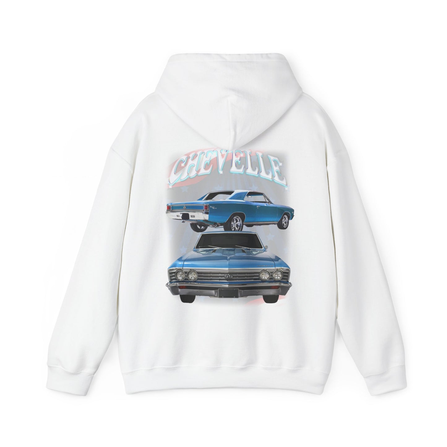 Blue 1967 Chevelle hoodie Car Guy Gift,nova,corvette,charger,classic,hot Rod