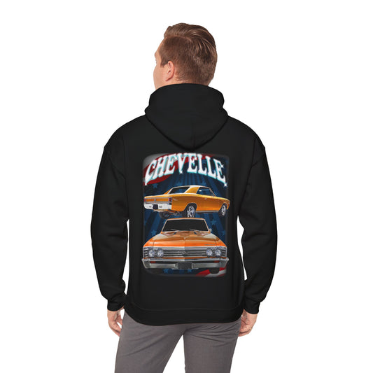 Orange 1967 Chevelle hoodie Car Guy Gift,nova,corvette,charger,classic,hot Rod