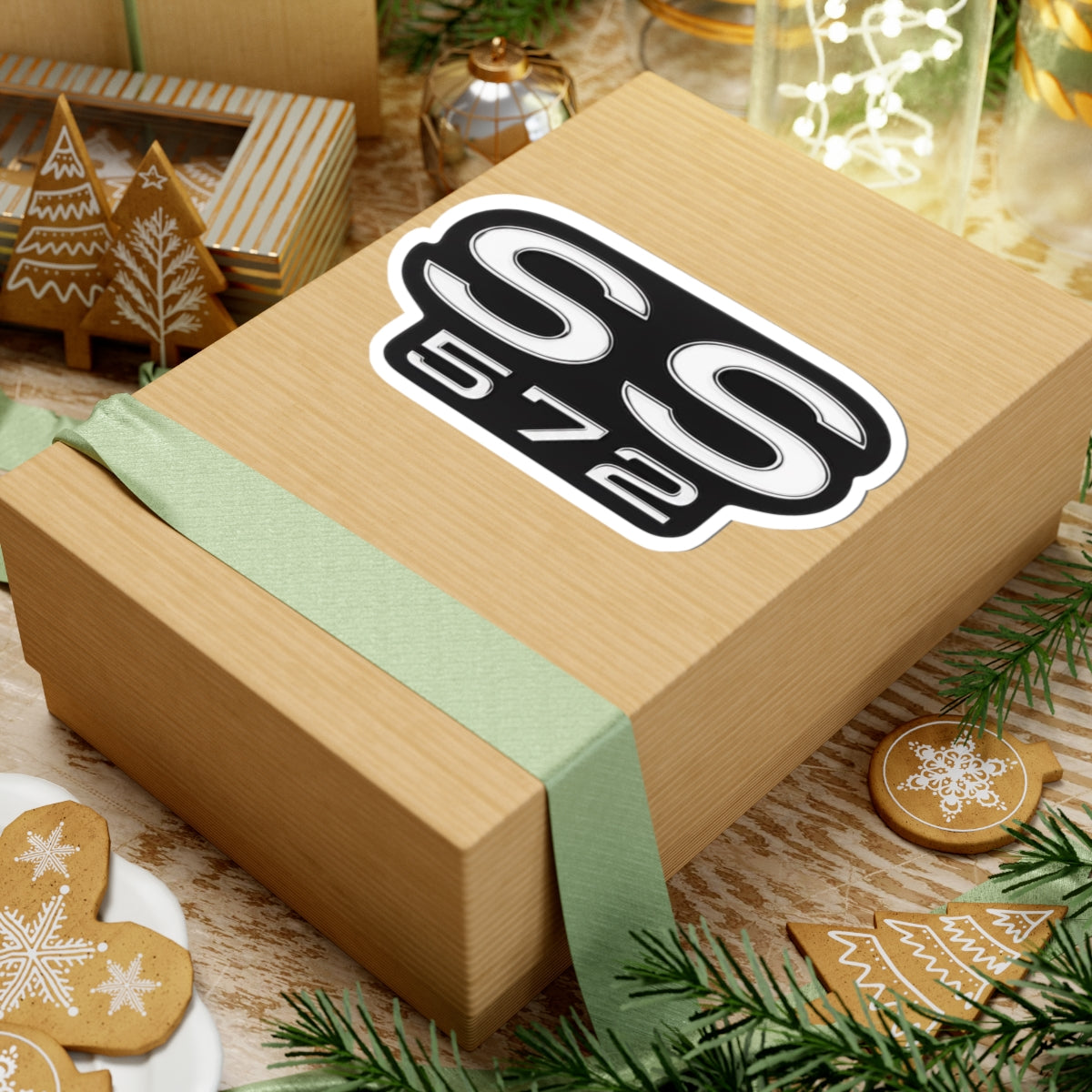 SS 572 Chevelle Camaro Nova Kiss-Cut Stickers