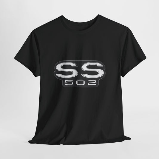 SS 502 Chevelle Camaro Nova Heavy Cotton Tee T Shirt muscle car Great Gift 2