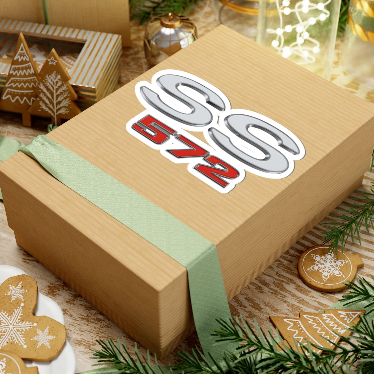 SS 572 Chevelle, Camaro, Nova, Kiss-Cut Stickers