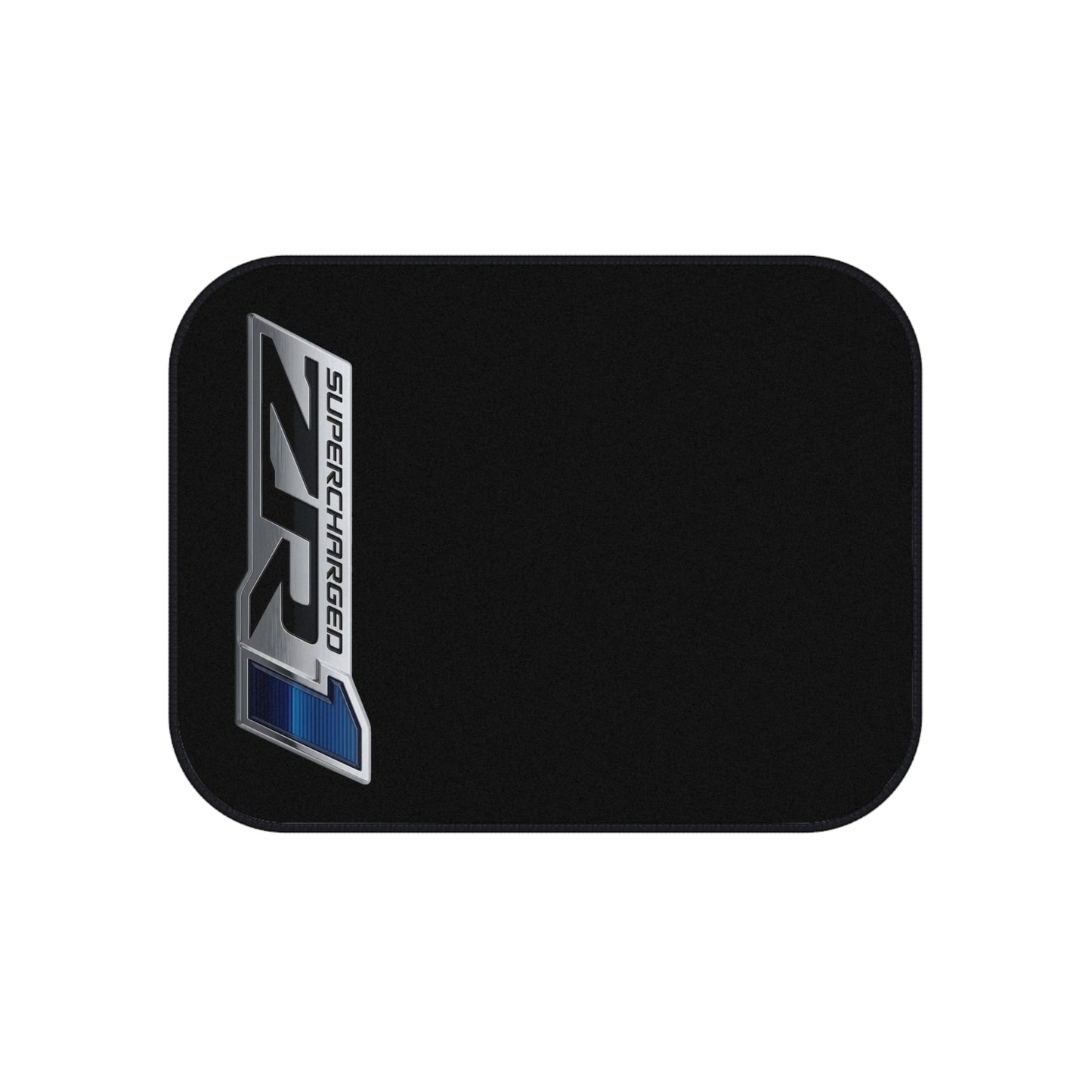 Black ZR1 Logo, Camaro Silverado Corvette, Set of 4 Car Mats,Gift,Thin