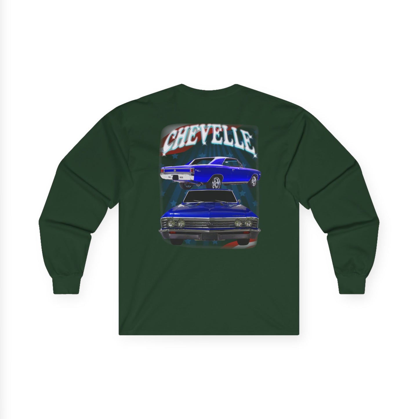 Dark Blue 1967 Chevelle Ultra Cotton Long Sleeve Tee T Shirt Great Gift
