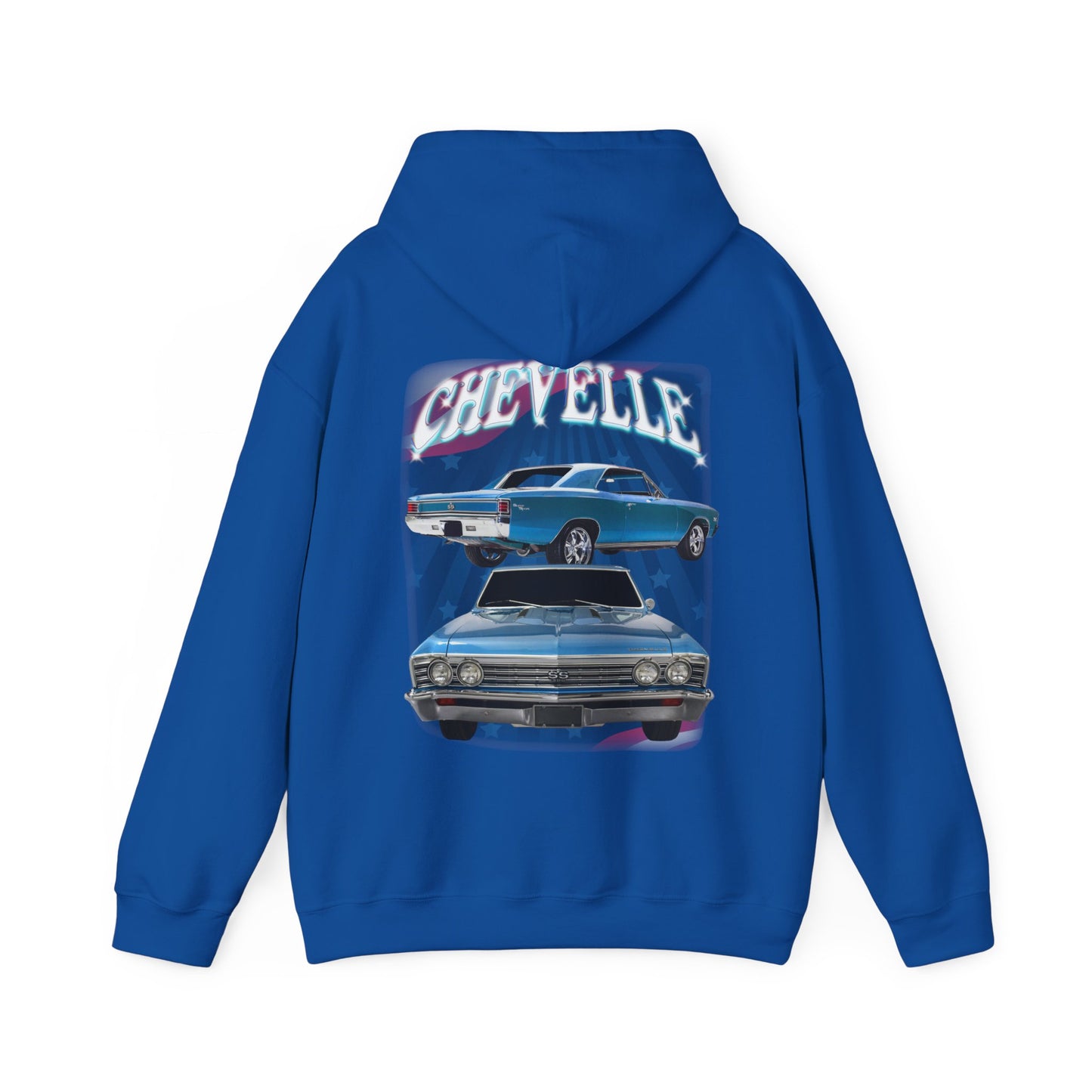 Blue 1967 Chevelle hoodie Car Guy Gift,nova,corvette,charger,classic,hot Rod
