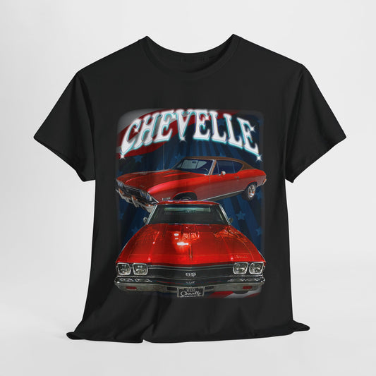 Red 1968 Chevelle Unisex Heavy Cotton Tee T Shirt muscle car Great Gift