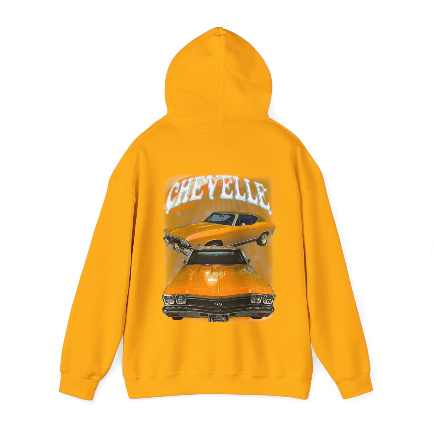 Orange 1968 Chevelle hoodie Car Guy Gift,nova,corvette,charger,classic,hot Rod