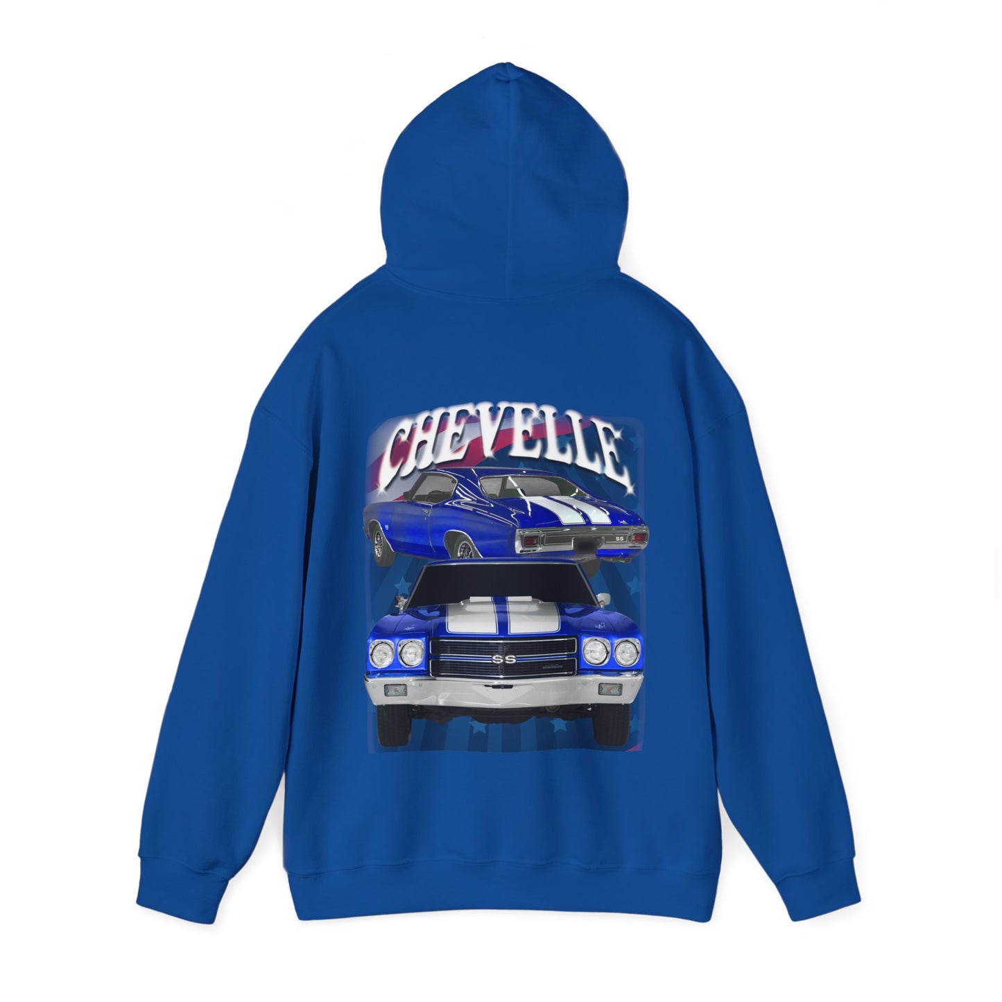 Blue 1970 Chevelle hoodie Car Guy Gift,nova,corvette,charger,classic,hot Rod
