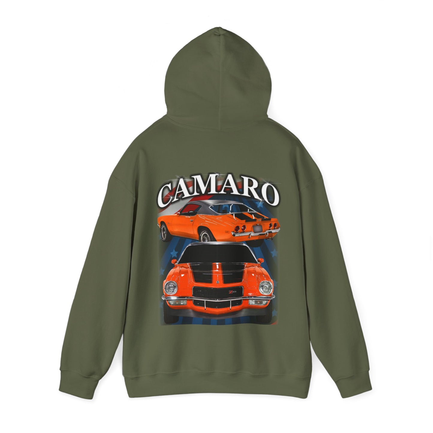 Orange 1970 Camaro hoodie Car Guy Gift,nova,corvette,charger,classic,hot Rod