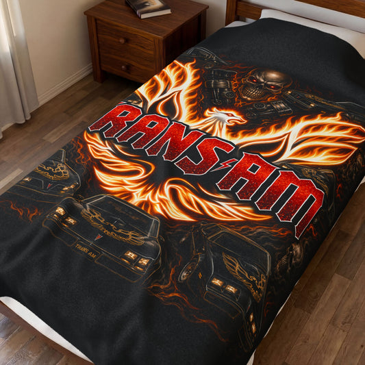 Trans Am Blanket,Plush, Excellent Gift