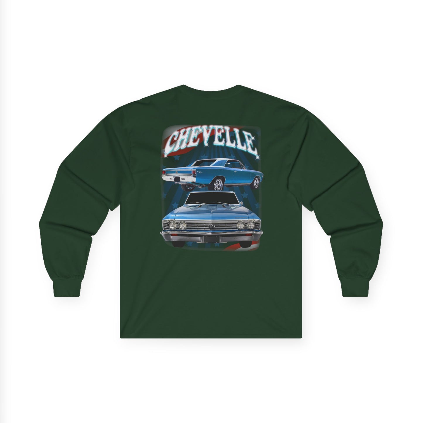 Light Blue 1967 Chevelle Ultra Cotton Long Sleeve Tee T Shirt Great Gift