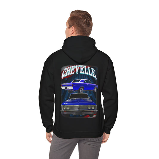 Dark Blue 1967 Chevelle hoodie Car Guy Gift,nova,corvette,classic,hot Rod