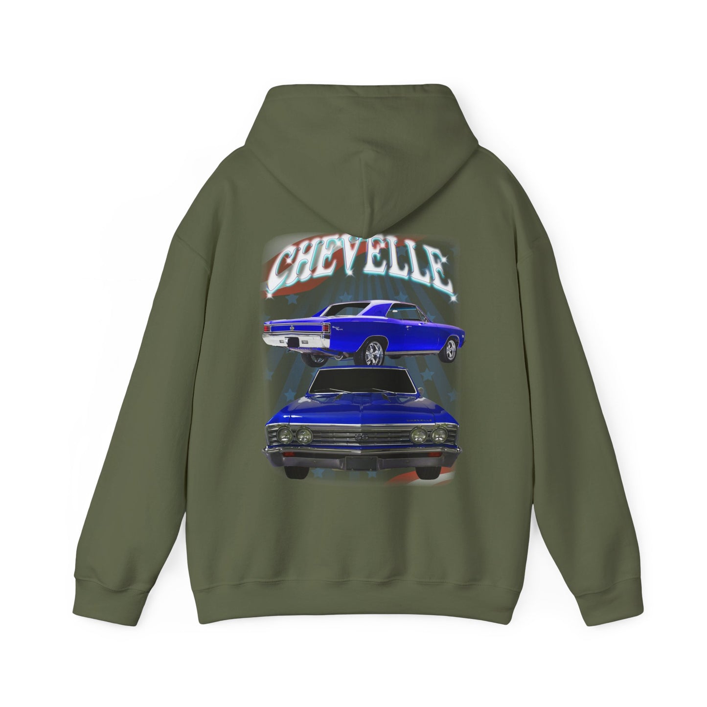 Dark Blue 1967 Chevelle hoodie Car Guy Gift,nova,corvette,classic,hot Rod