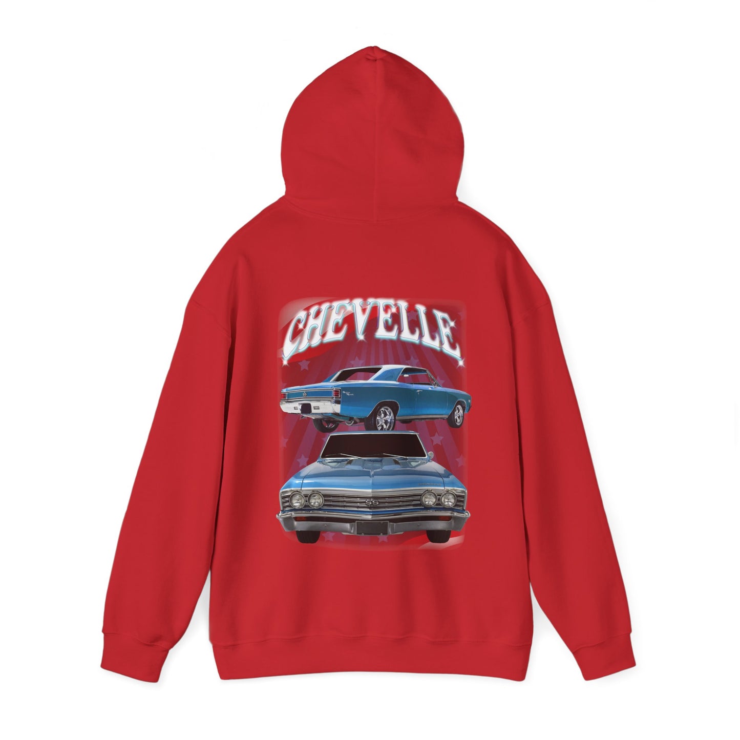 Blue 1967 Chevelle hoodie Car Guy Gift,nova,corvette,charger,classic,hot Rod
