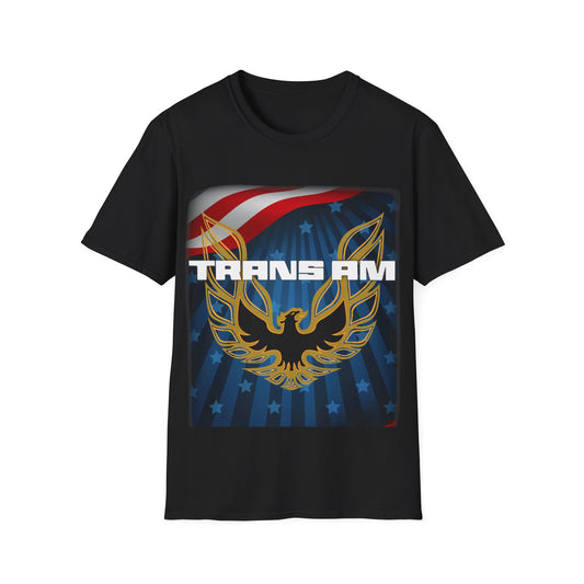 Trans Am Firebird Car Guy Gift T-Shirt Muscle Car shirt Patriotic USA Flag