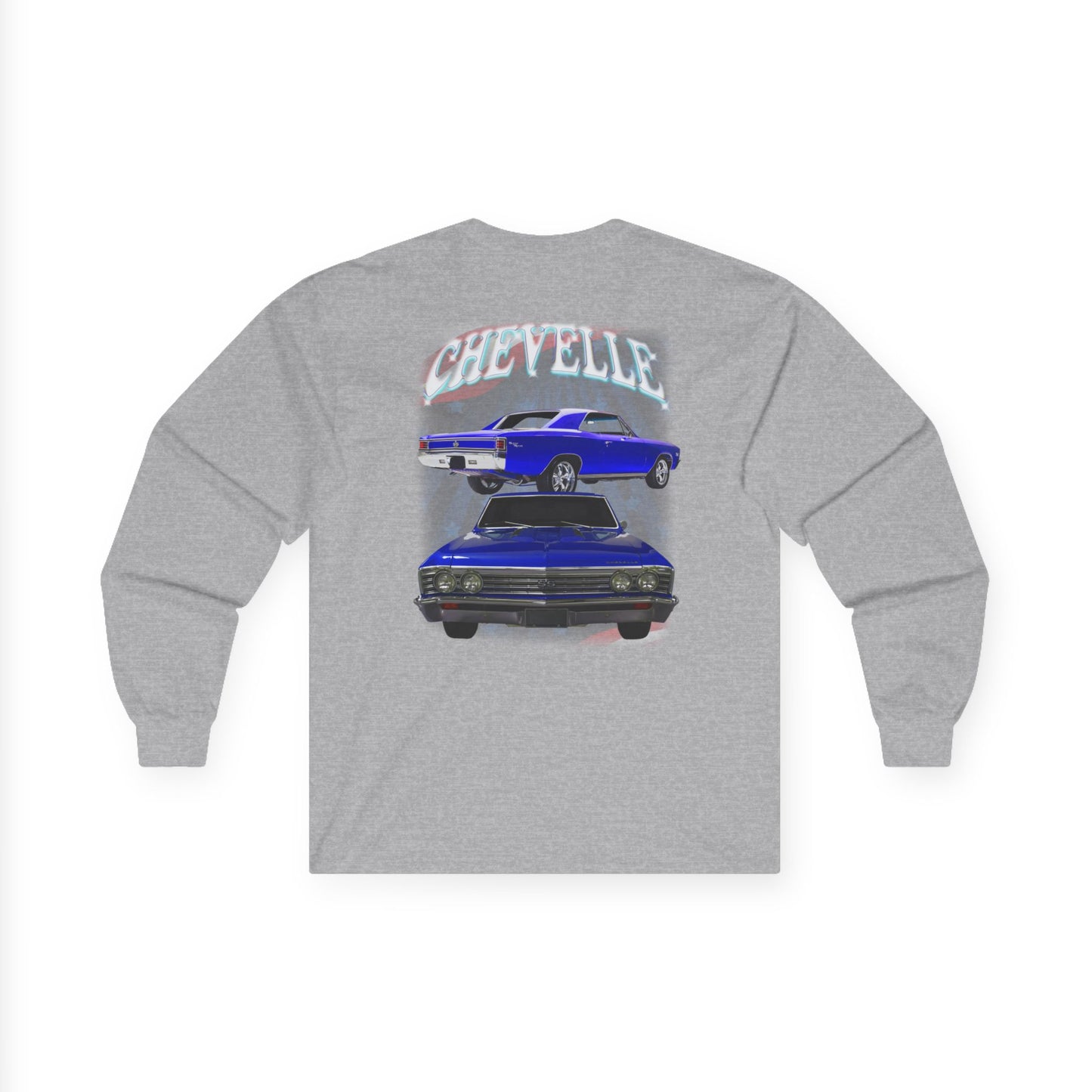 Dark Blue 1967 Chevelle Ultra Cotton Long Sleeve Tee T Shirt Great Gift
