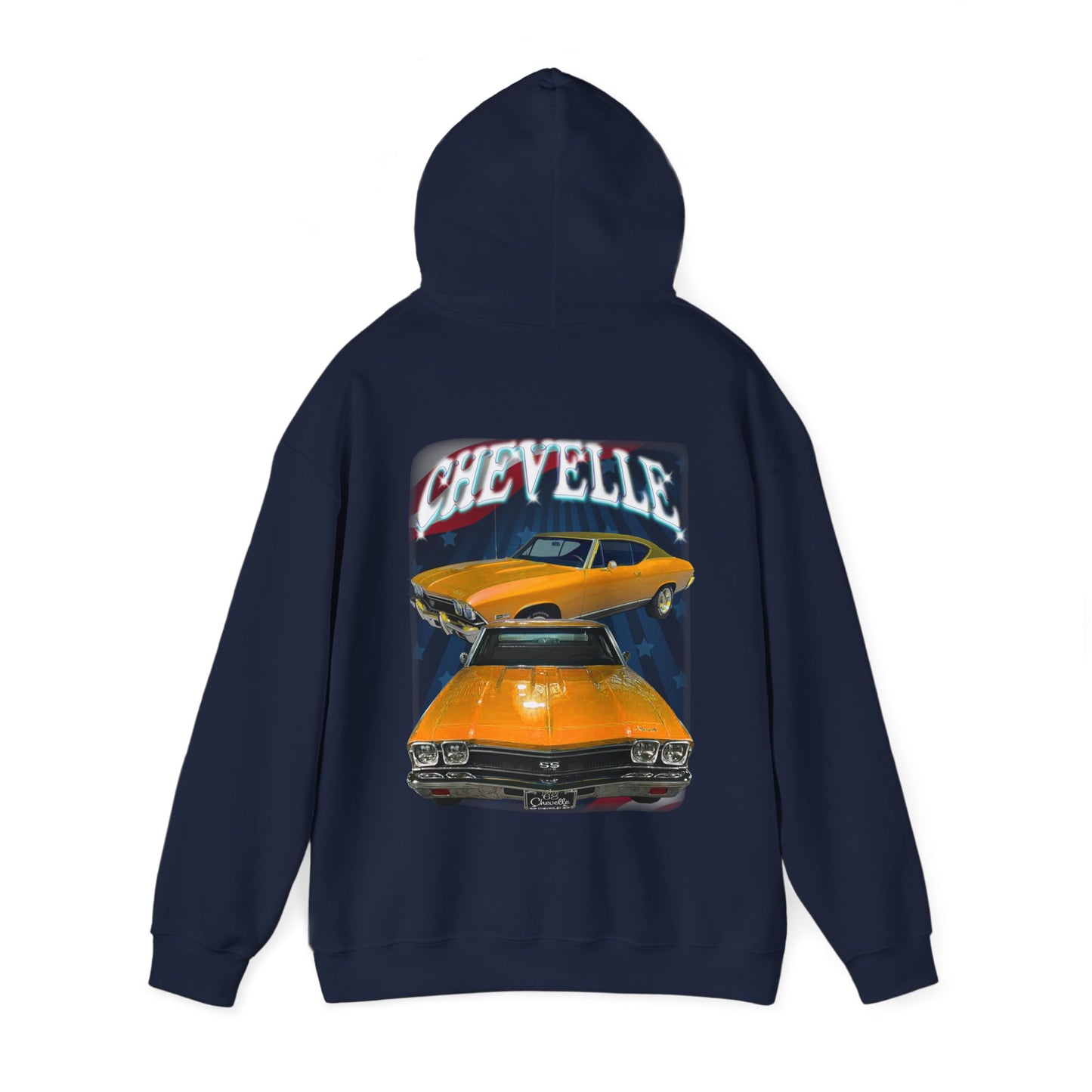 Orange 1968 Chevelle hoodie Car Guy Gift,nova,corvette,charger,classic,hot Rod