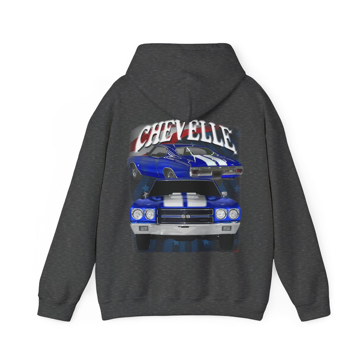 Blue 1970 Chevelle hoodie Car Guy Gift,nova,corvette,charger,classic,hot Rod