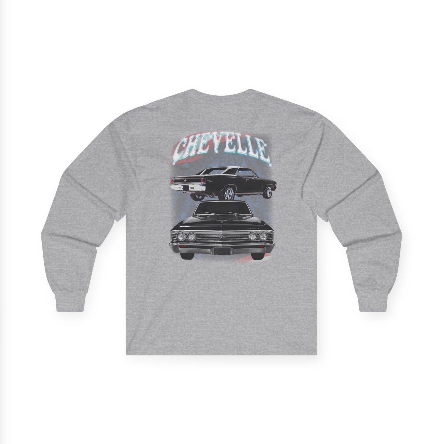 Black 1967 Chevelle Ultra Cotton Long Sleeve Tee T Shirt Great Gift