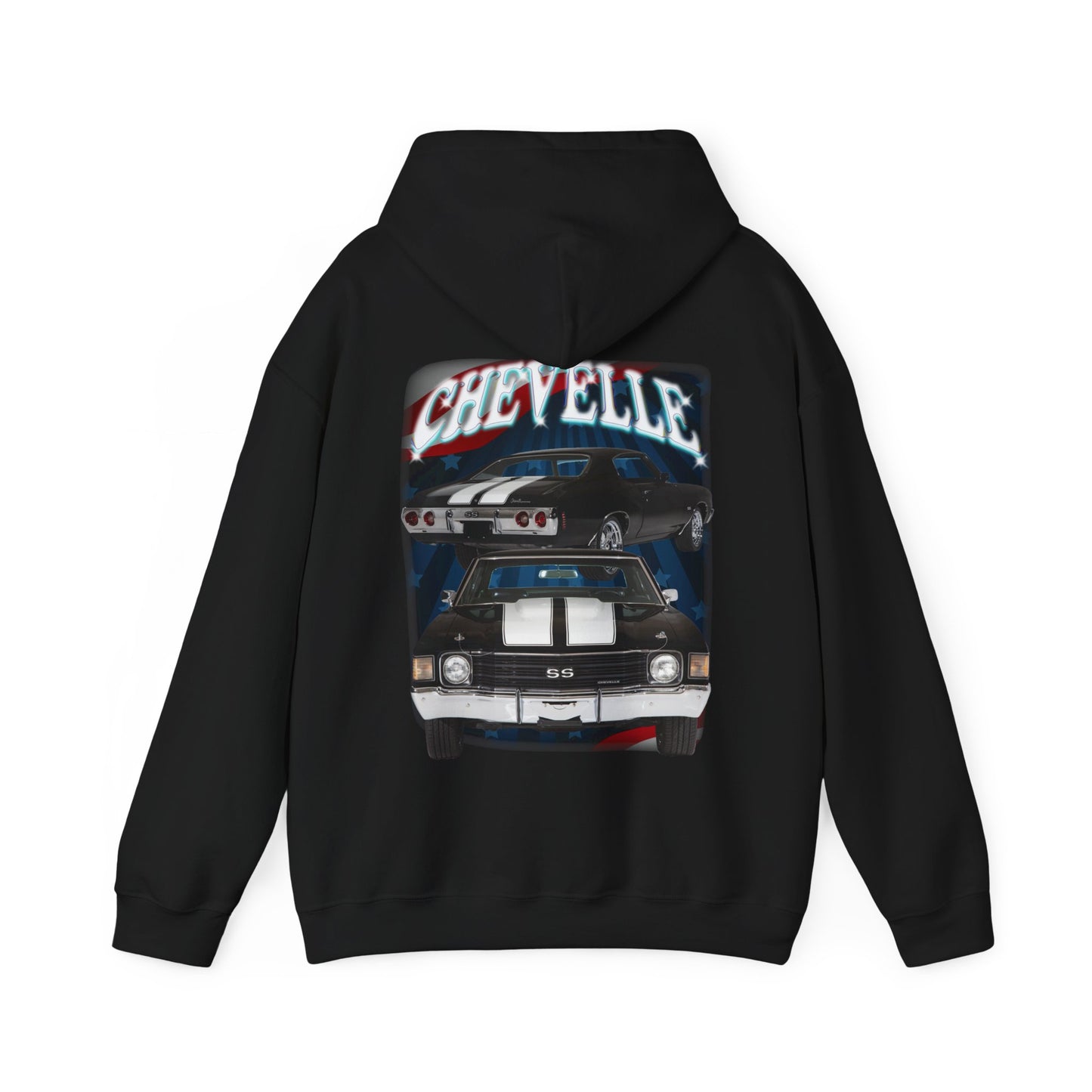 Black 1972 Chevelle hoodie Car Guy Gift,nova,corvette,charger,classic,hot Rod