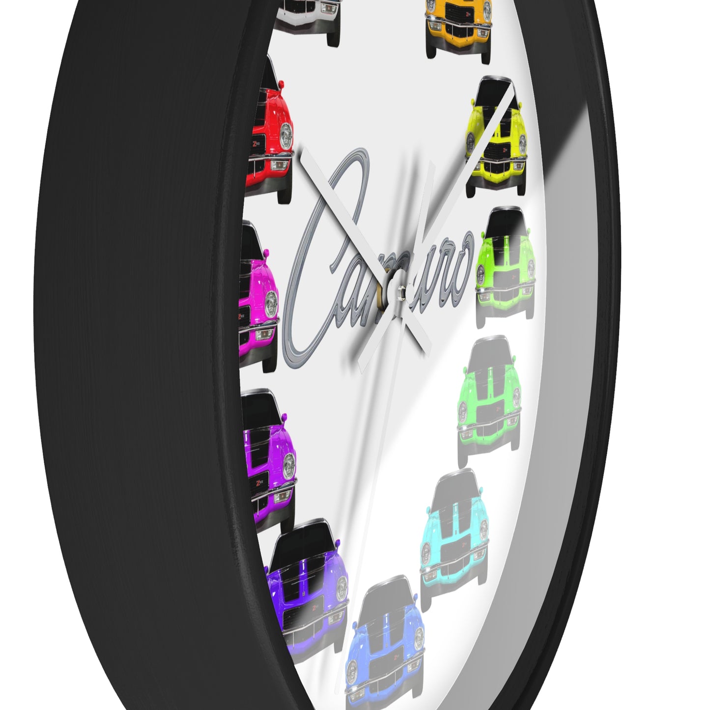 1970 Wall clock Gift Decor Classic Muscle Gift,hot rod,car, white background