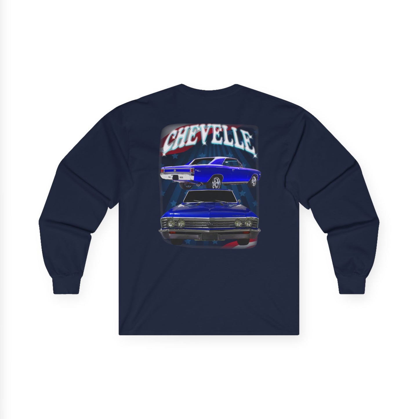Dark Blue 1967 Chevelle Ultra Cotton Long Sleeve Tee T Shirt Great Gift