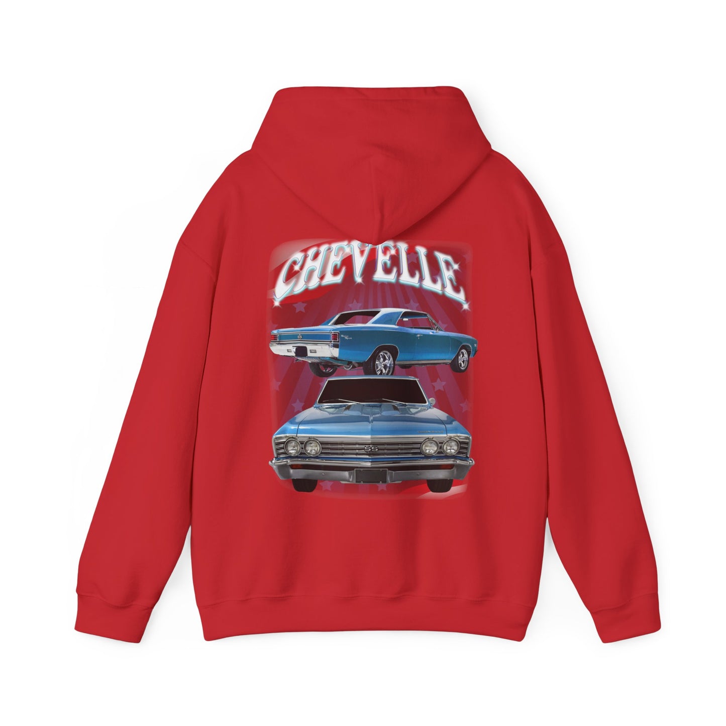 Blue 1967 Chevelle hoodie Car Guy Gift,nova,corvette,charger,classic,hot Rod