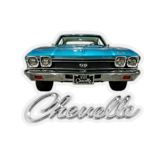 1968 Chevelle SS 396 Stickers Car Guy Gift,lover,Camaro,GTO,firebird,nova,corvette,classic,hot rod,Chevrolet,chevy